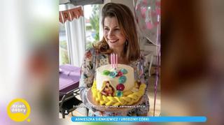Agnieszka Sienkiewicz upiekła zachwycający tort na urodziny córki. 