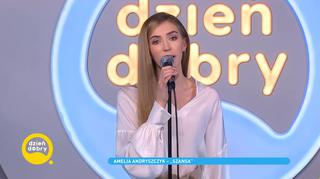 Amelia Andryszczyk debiutuje na scenie Dzień Dobry TVN. 