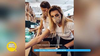 Miss Polonia 2019, Karolina Bielawska, wyszła z domu, ale w słusznym celu. Druga odsłona akcji 