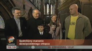 Najmłodszy organista w Polsce