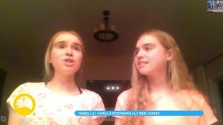 19-letnie bliźniaczki z USA o koronawirusie i polskim programie, który oglądają codziennie