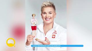 Anita Włodarczyk z własną Barbie. 