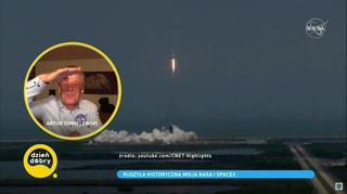 Rakieta Falcon 9 wystartowała. Jakie emocje w NASA wzbudza ta misja? Z Kalifornii komentuje Artur Chmielewski