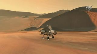 NASA szuka życia na Tytanie. Dron Dragonfly poleci z misją na księżyc Saturna