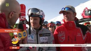 Mistrz narciarstwa alpejskiego o swoim przepisie na sukces 