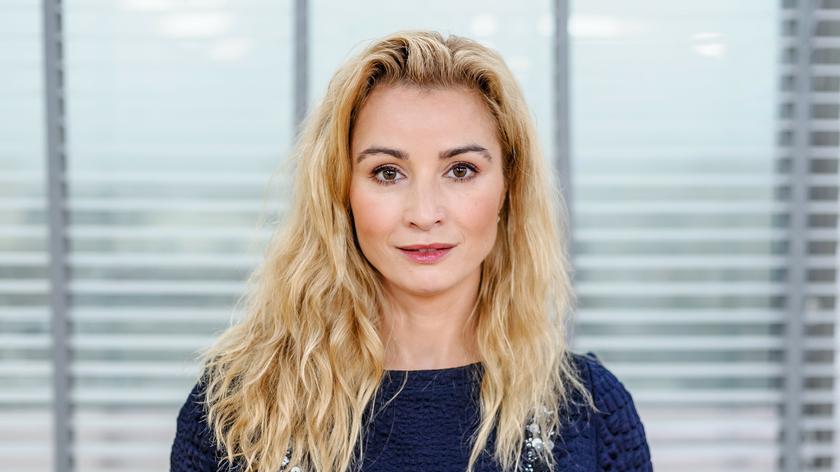 Joanna Brodzik w Dzień Dobry TVN w 2014 roku