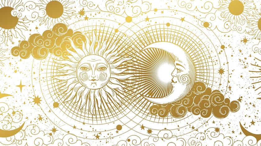 Linoryt słońca i księżyca