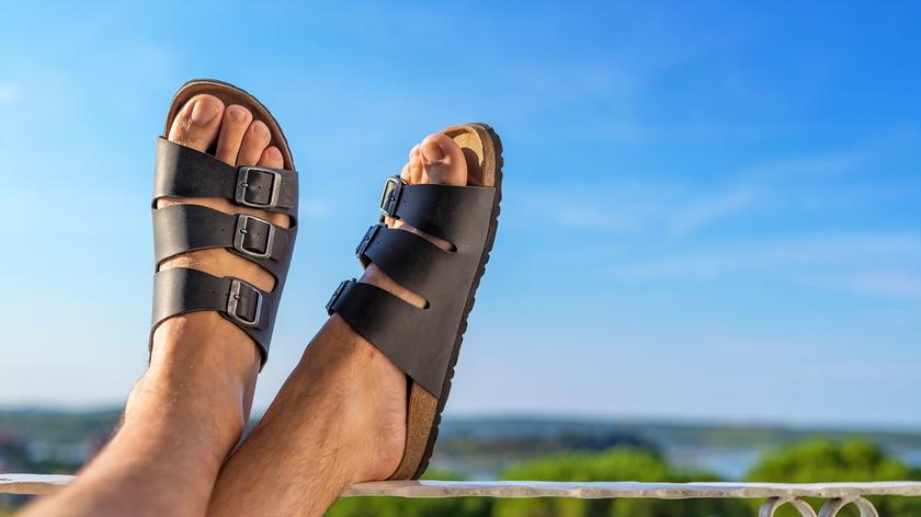 męskie klapki na lato 