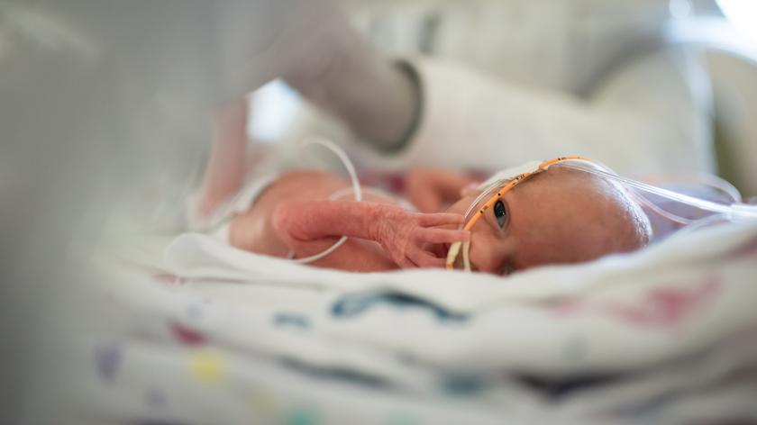 Wcześniak w szpitalu