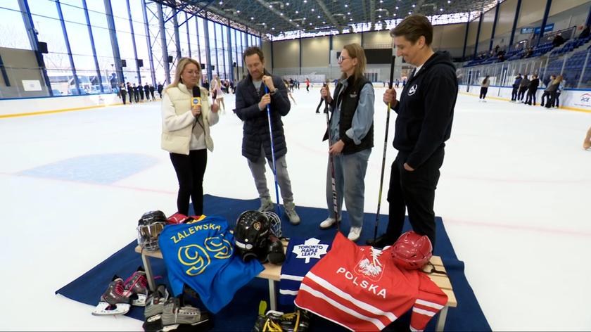 Kinga Burzyńska, Arleta Zalewska, Jarosław Jabrzyk, Mariusz Czerkawski