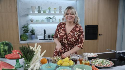 Aleksandra Juszkiewicz w kuchni Dzień Dobry TVN