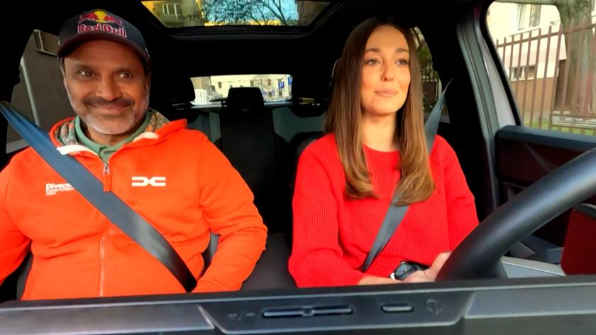 Nasser Al-Attiyah i Izabella Krzan