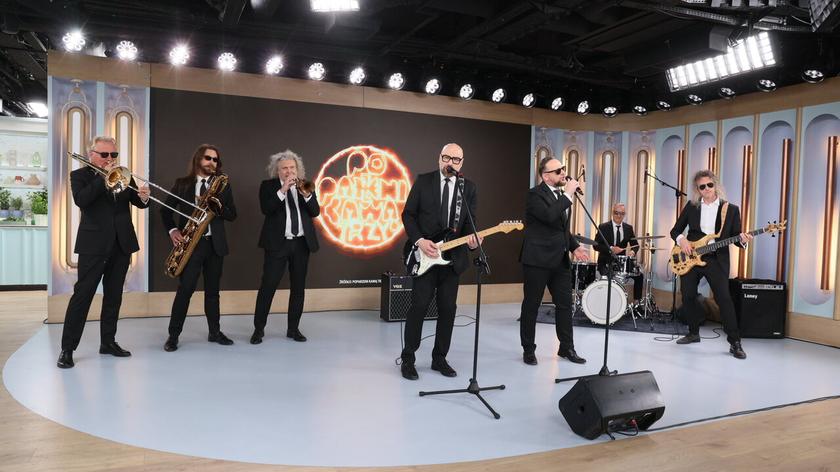 Poparzeni Kawą Trzy na scenie Dzień Dobry TVN