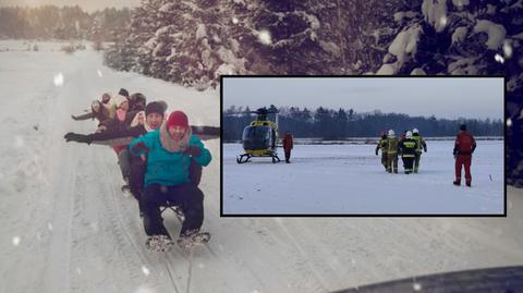 Tragiczne skutki kuligu. Ciągnik najechał na 15-latkę