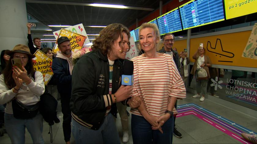 Martyna Wojciechowska i Piotr Wojtasik