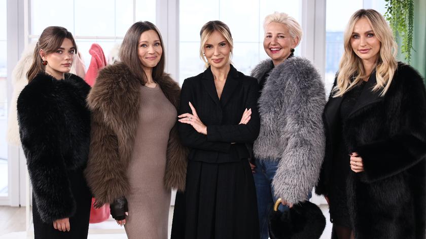 Izabela Janachowska i modelki