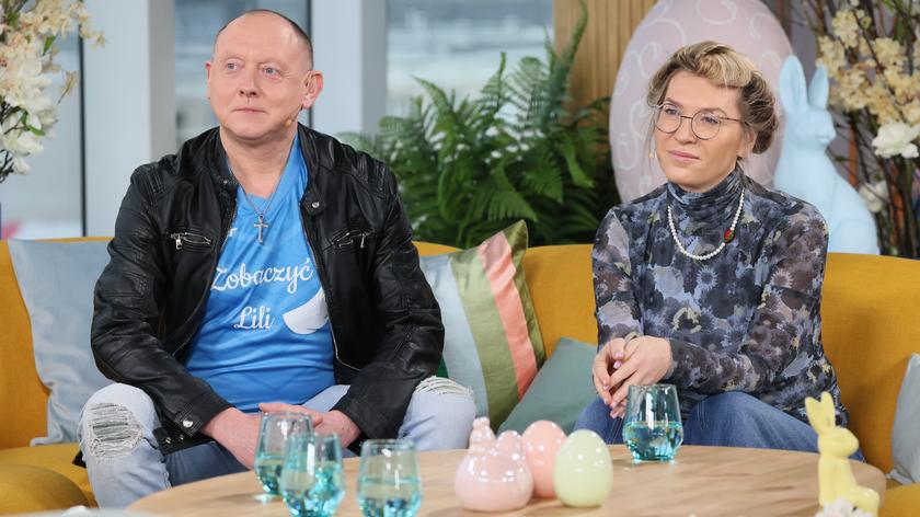 Paweł Burczyk i Olga Legosz