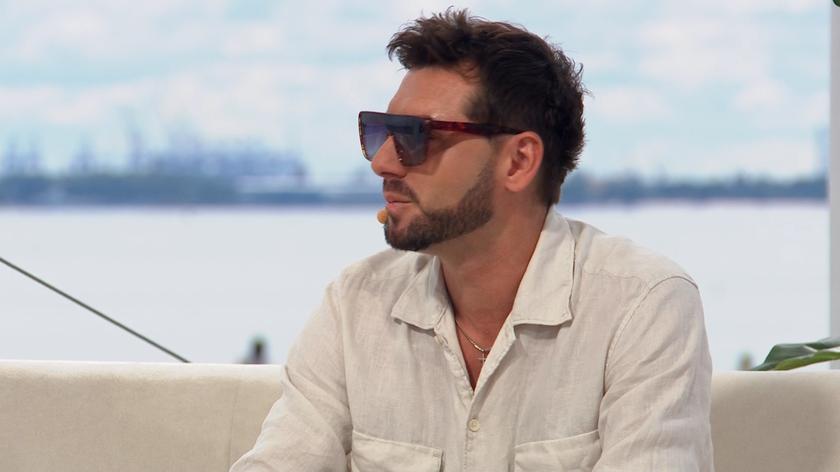 Kamil Bednarek na scenie Dzień Dobry TVN