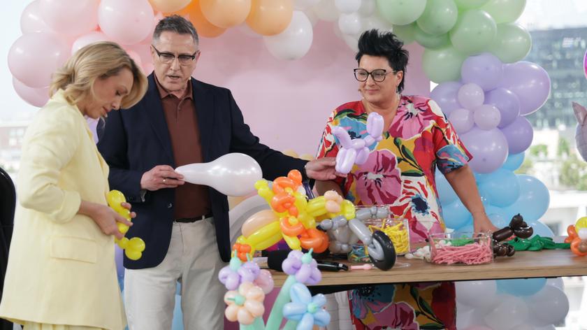 Wyjątkowe rzeźby z balonów