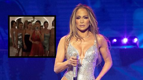 Polskie celebrytki na koncercie Jennifer Lopez