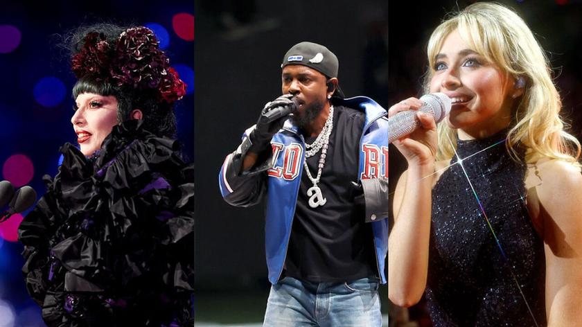 Lady Gaga, Kendrick Lamar, Sabrina Carpenter