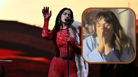 Dua Lipa śpiewa Ewę Farną 