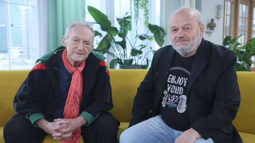 Michał Urbaniak i Wiesław Pieregorólka