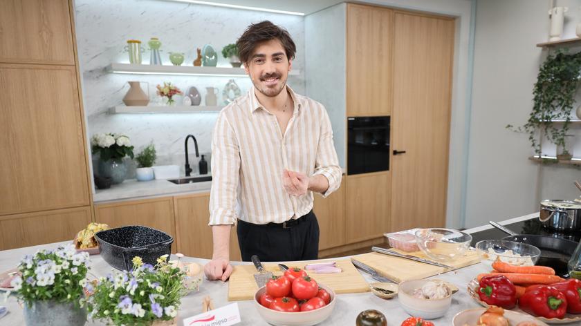 Matteo Brunetti w kuchni Dzień Dobry TVN