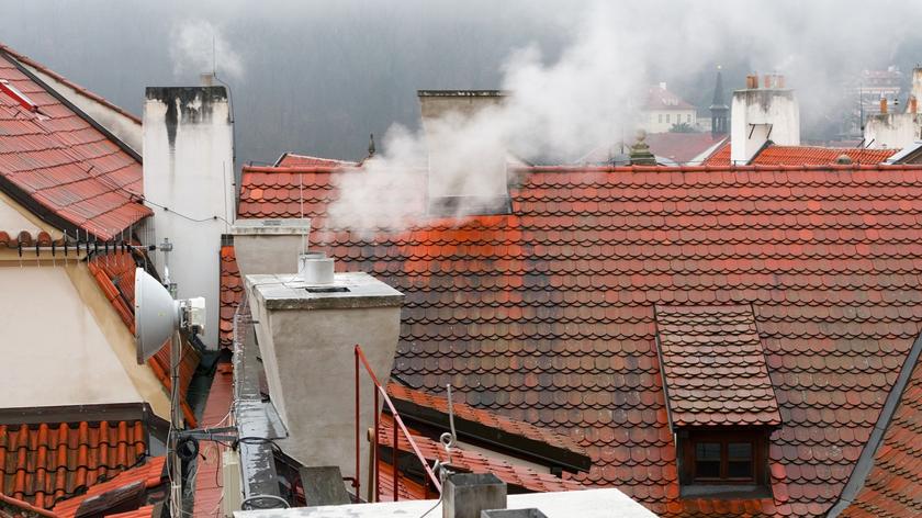 dymy z kominów