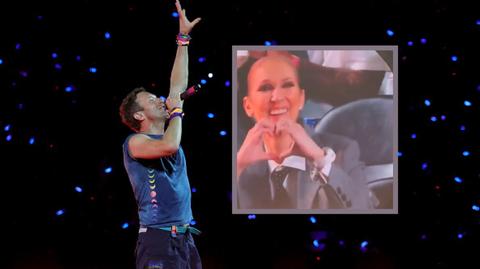 Niespodziewana obecność Céline Dion na koncercie Coldplay