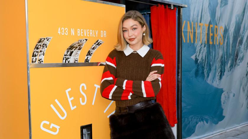 To najmodniejsza spódnica tego 2025 roku. Nosi taką Gigi Hadid