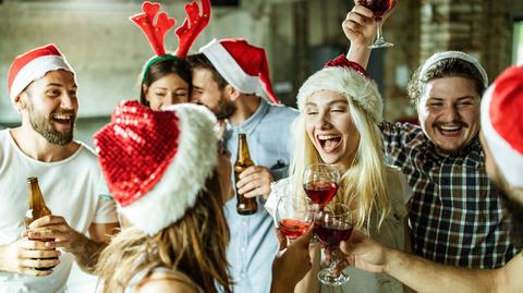 Czy na firmowej wigilii można pić alkohol?
