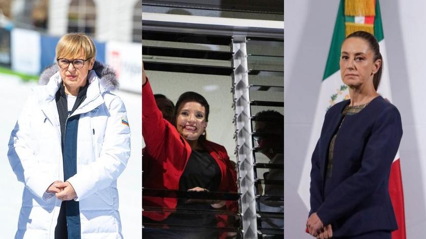 Natasa Pirc Musar, Candidate Xiomara Castro, Claudia Sheinbaum, 