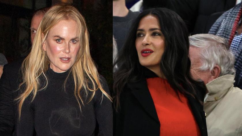 Nicole Kidman i Salma Hayek