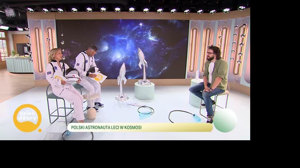 Polski astronauta leci w kosmos