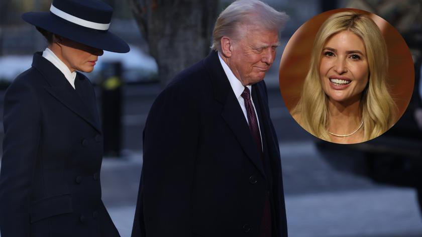 Melania, Donald i Ivanka Trump