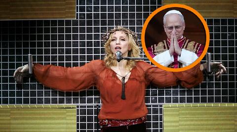 Madonna spokrewniona z papieżem