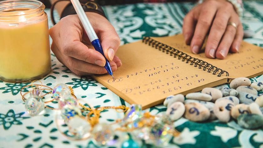 Numerologiczna ilustracja