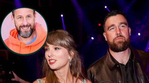Adam Sandler miał zaskakującą radę dla Taylor Swift i Travisa Kelcego