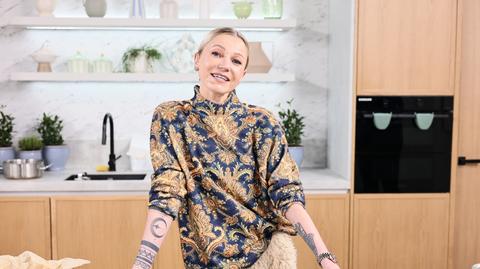 Daria Ładocha w kuchni Dzień Dobry TVN
