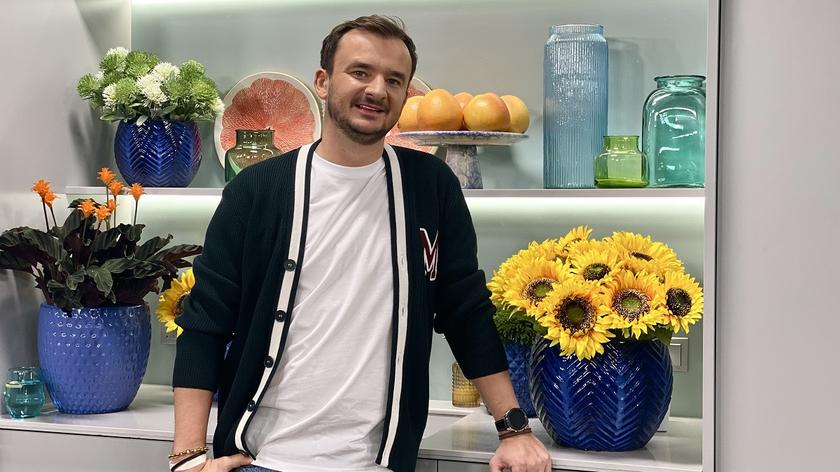 Grzegorz Zawierucha w kuchni Dzień Dobry TVN