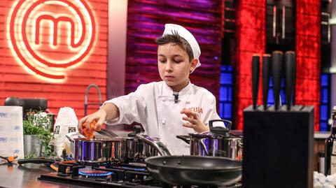 Kuba Tomaszczyk w "MasterChef"