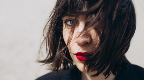 Modern grunge make-up