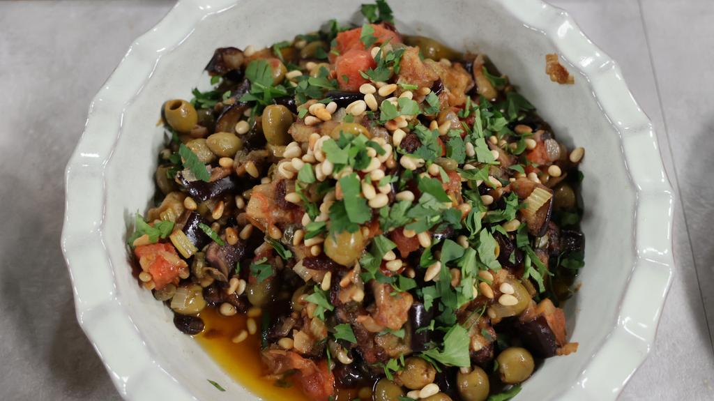 Bakłażan po włosku - caponata