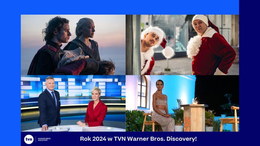 TVN Warner Bros. Discovery liderem rynku medialnego w 2024 roku