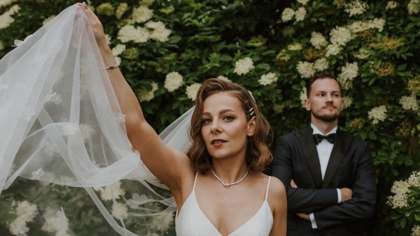 Wiktoria Kubiak i jej mąż Mateusz