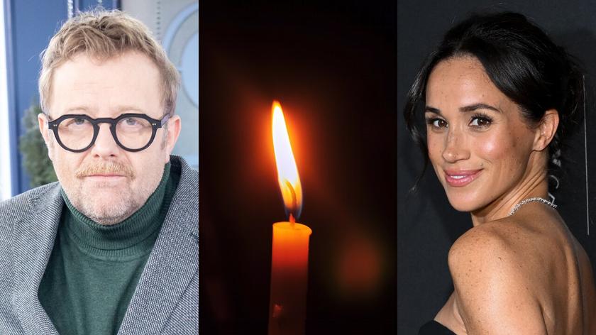 Olaf Lubaszenko, świeca, Meghan Markle 