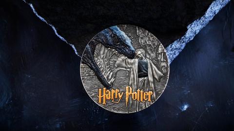 Moneta kolekcjonerska "Harry Potter i Komnata Tajemnic"