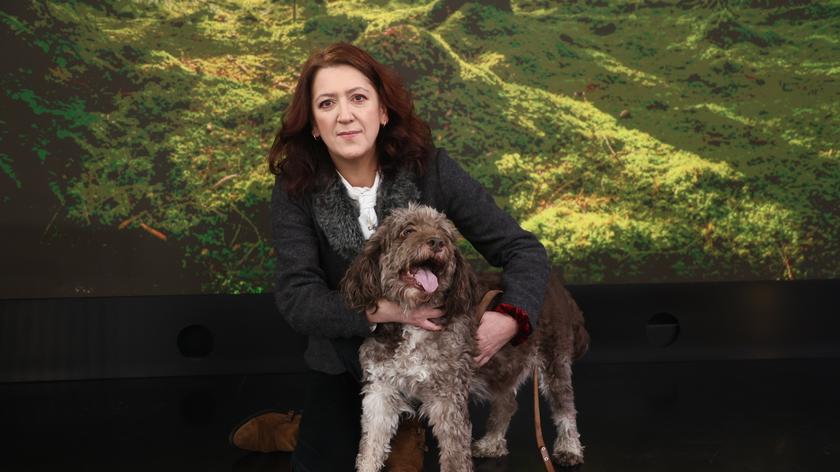 Dorota Hilszczańska i Barney