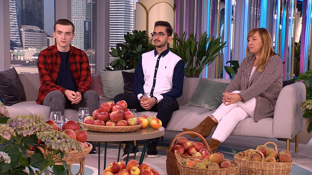 dr Małgorzata Bryszewska, Jakub Jędrasik, Erfan Tabandeh w studiu Dzień Dobry TVN